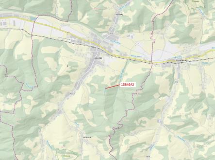Prodej pozemku, trvalý travní porost, 1 344 m²
