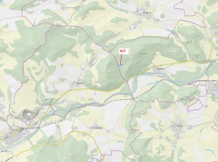 Prodej pozemku, les, 4 280 m²