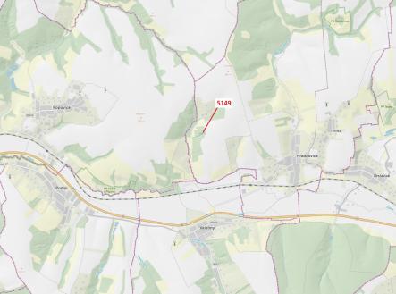 Prodej pozemku, les, 694 m²