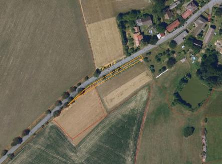 Prodej pozemku, zemědělská půda, 1 053 m²