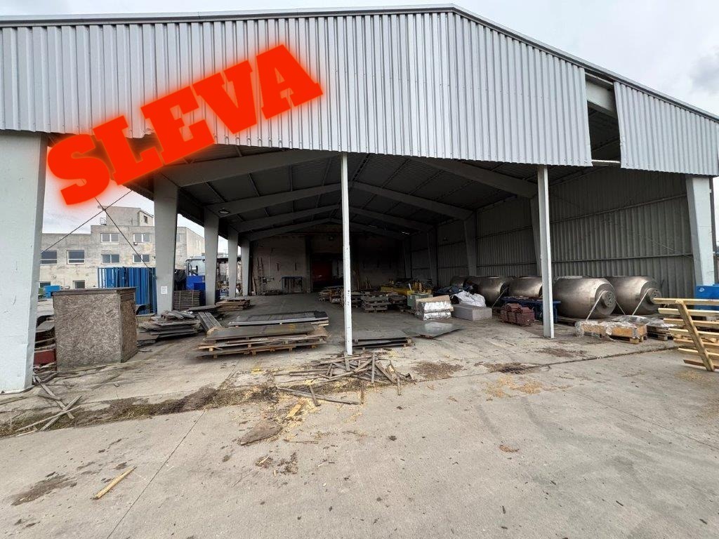 Dražba průmyslového areálu s výrobními a skladovacími halami, LV 1736 v obci Chrast, okres Chrudim, 