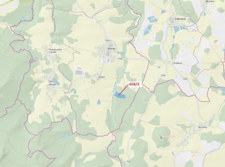 Prodej pozemku, les, 26 622 m²