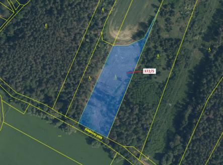 Prodej pozemku, les, 7 060 m²