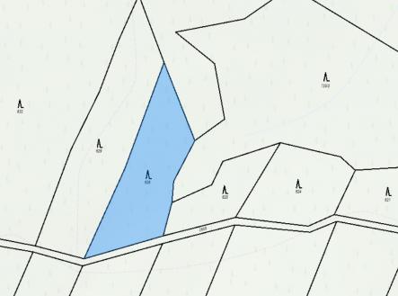 Prodej pozemku, les, 2 114 m²