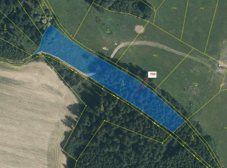 Prodej pozemku, les, 4 745 m²