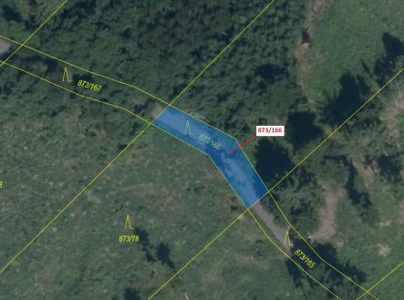 Prodej pozemku, les, 287 m²