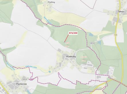 Prodej pozemku, les, 189 m²