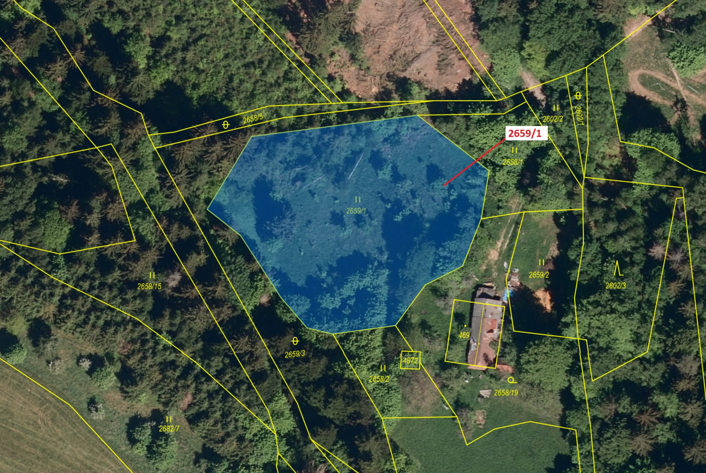 Trvalý travní porost o výměře 3375 m2, podíl 1/1, katastrální území Valašská Bystřice, obec Valašská
