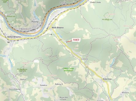 Prodej pozemku, les, 2 957 m²