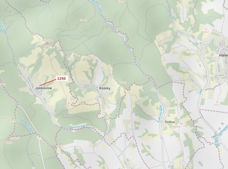Ostatní plocha o výměře 563 m2, podíl 1/1, katastrální území Jankovice u Uherského Hradiště, obec Ja