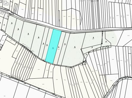 Prodej pozemku, les, 3 862 m²