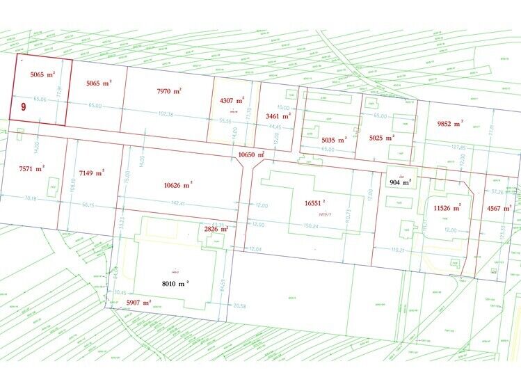 Prodej  komerčního pozemku 5 065 m²