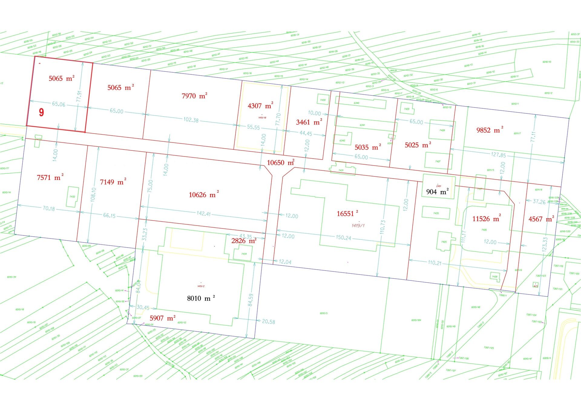 Prodej komerční nemovitosti 4 300 m²