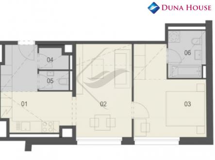 Prodej bytu, 2+kk, 50 m²