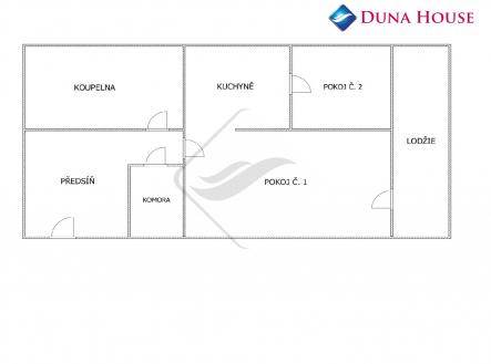 Prodej bytu, 2+1, 45 m²