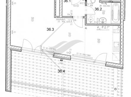 Pronájem bytu, 1+kk, 75 m²