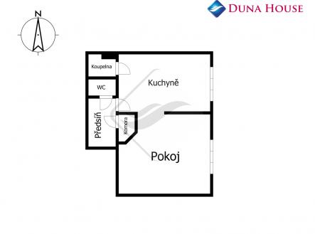Prodej bytu, 1+1, 46 m²