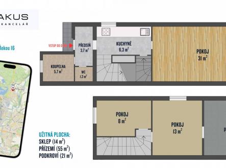 Prodej domu/vily, 90 m²