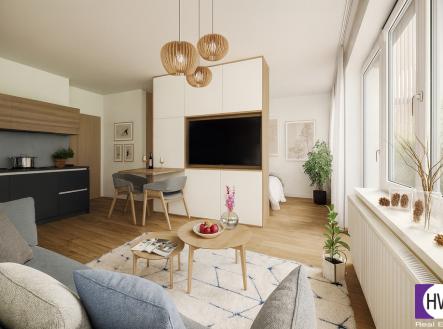 Prodej bytu, 2+kk, 41 m²