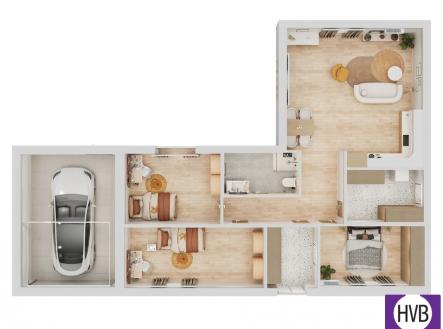 Pronájem domu/vily, 132 m²