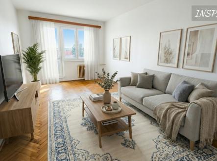 Prodej bytu, 2+1, 53 m²