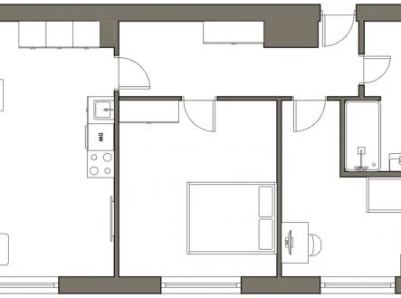 Prodej bytu, 3+kk, 63 m²
