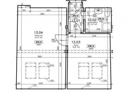 Prodej bytu, 2+kk, 41 m²