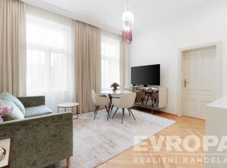 Pronájem bytu, 2+kk, 42 m²