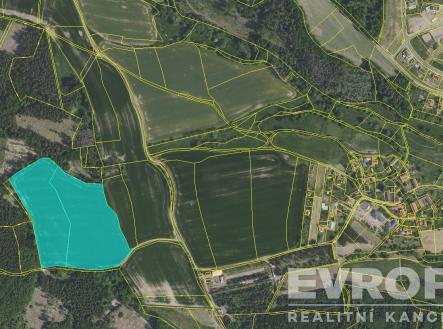 Prodej pozemku, zemědělská půda, 53 749 m²