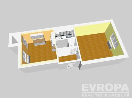 Prodej bytu, 1+1, 49 m²