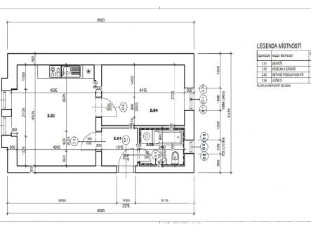 Prodej bytu, 2+kk, 39 m²