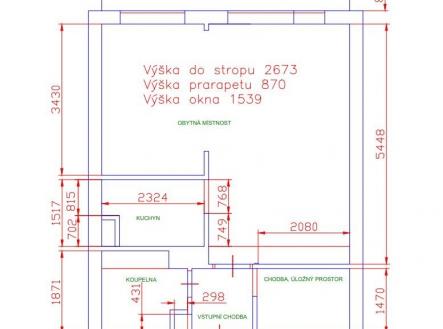 Prodej bytu, 1+kk, 44 m²