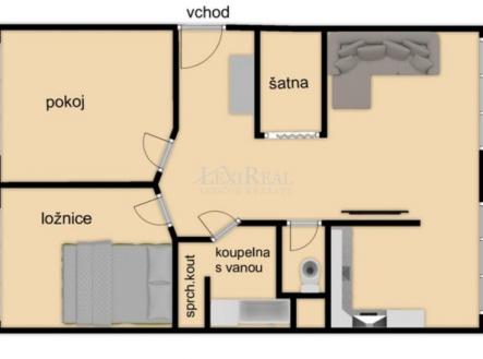 Prodej bytu, 3+kk, 70 m²