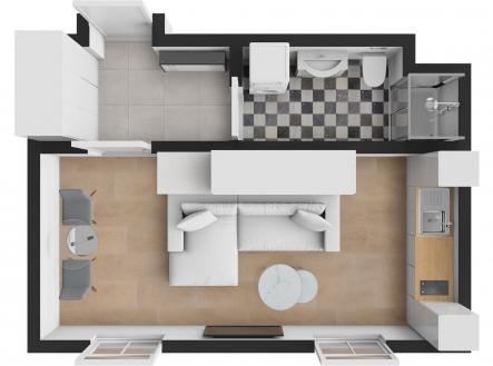 Prodej bytu, 1+kk, 28 m² obrázek