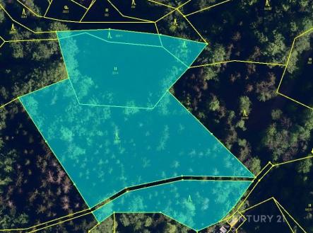 Prodej pozemku, les, 14 492 m²