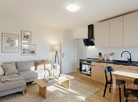 Pronájem bytu, 2+kk, 40 m²