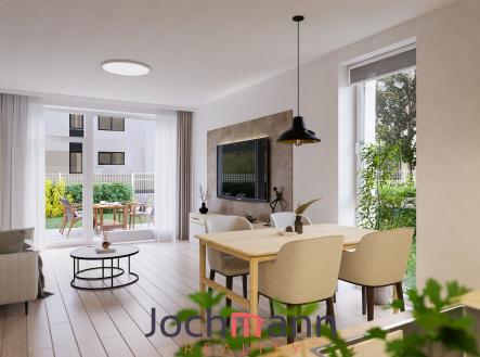 Pronájem bytu, 3+kk, 84 m²