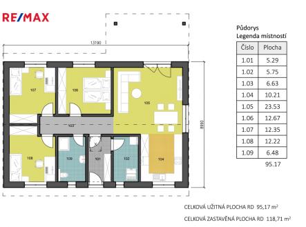 Prodej - dům/vila, 95 m²