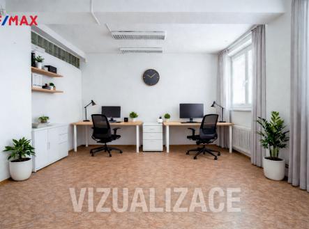 Pronájem kanceláře, 66 m²