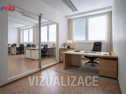 Pronájem kanceláře, 66 m²