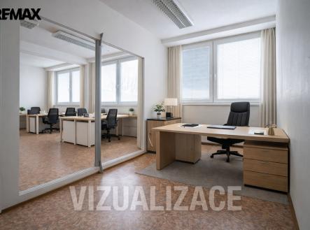 Pronájem kanceláře, 66 m²