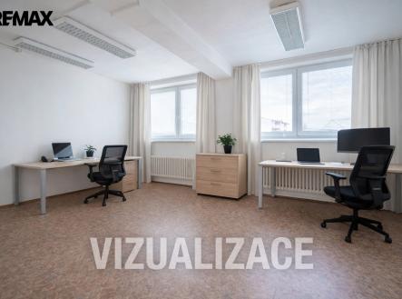 Pronájem kanceláře, 66 m²
