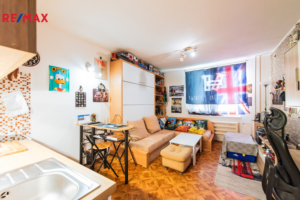 Byt 1kk, 25 m2, Velkopavlovická, Vinohrady, Brno