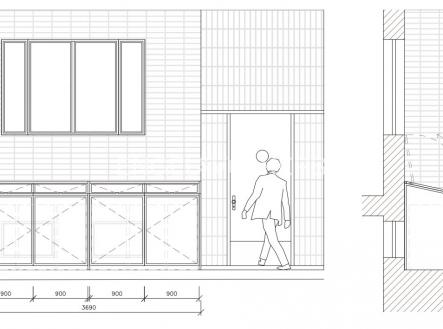 Pronájem obchodní prostory, 183 m²