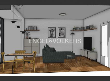 Pronájem bytu, 3+kk, 77 m²