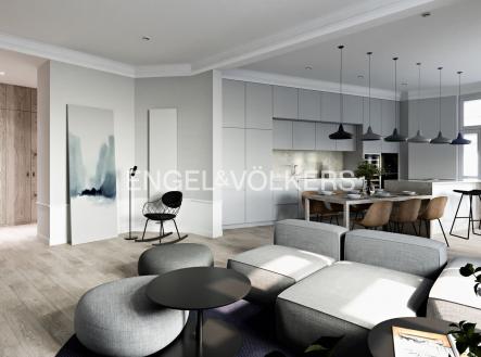 Pronájem bytu, 4+kk, 167 m²
