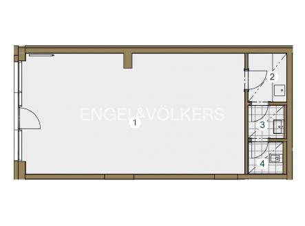 Pronájem obchodní prostory, 58 m²