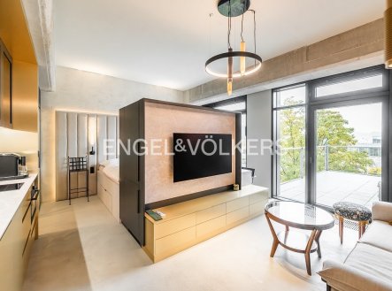 Pronájem bytu, 1+kk, 39 m²