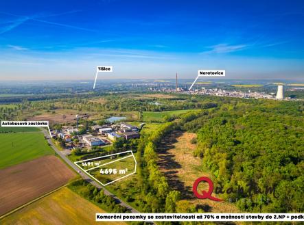 Prodej pozemku pro komerční výstavbu, 6 186 m²