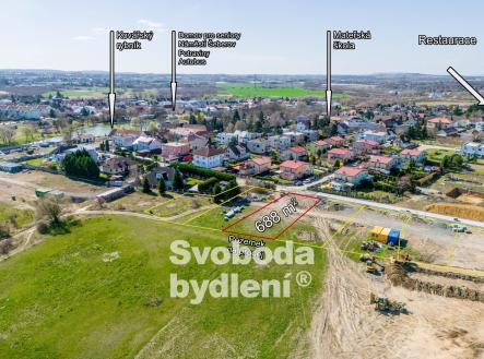Prodej pozemku pro bydlení, 688 m²